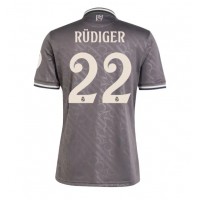 Real Madrid Antonio Rudiger #22 Tredje Tröja 2024-25 Kortärmad